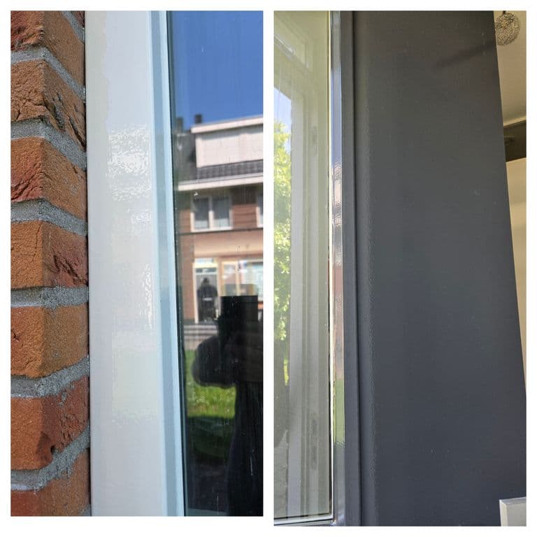 Buiten schilderwerk en nieuw kitranden binnen/buiten