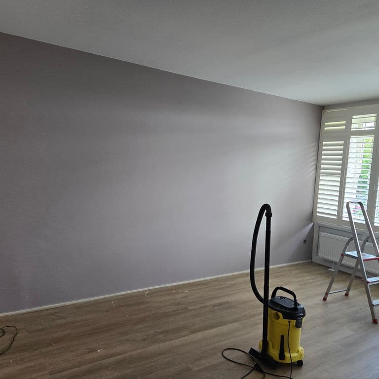 Binnenschilderwerk: 150 m² wanden; 80 m² plafonds; Slaapkamer(s), W...